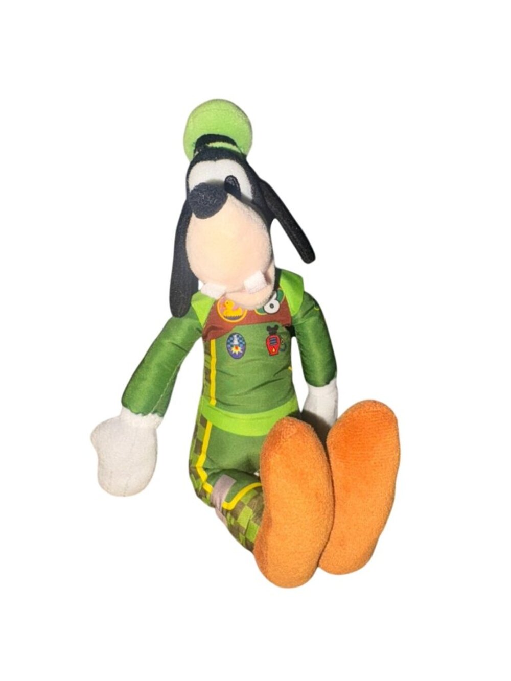Disney Junior Mickey And The Roadster Racers Goofy Plush 10 Inch-Used